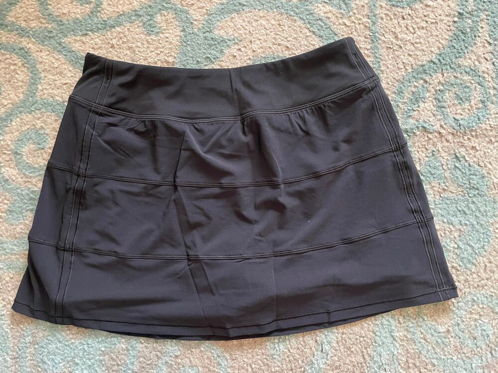 NWT CRZ YOGA Black Skort Women's L